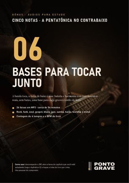 Bônus: 24 bases para tocar junto