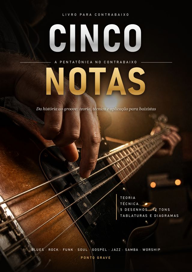 Capa do livro Cinco Notas